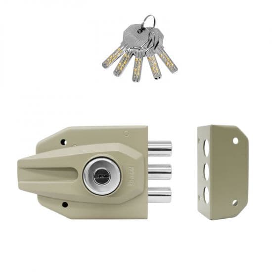 Cerradura de Sobreponer Phillips Alta Seguridad AS-3000 ABG