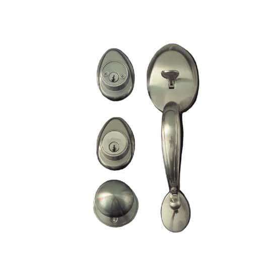 Cerradura Puerta Principal Kovac RLI02 Lisboa Latón Antiguo