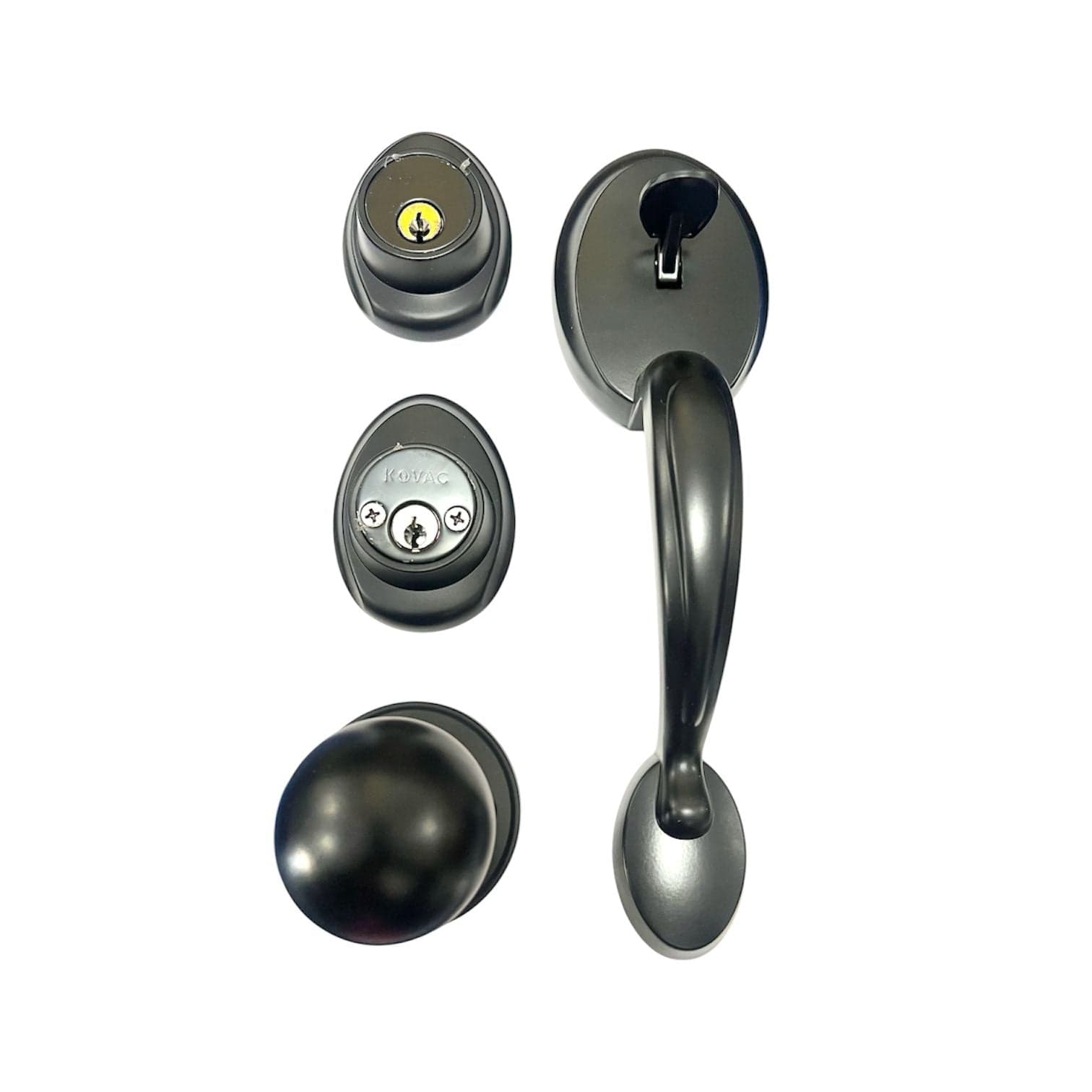Cerradura Puerta Principal Kovac RLI07 Lisboa Negra