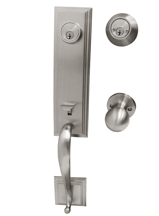 Cerradura Puerta Principal Yale MX84820 San Diego Níquel Satín