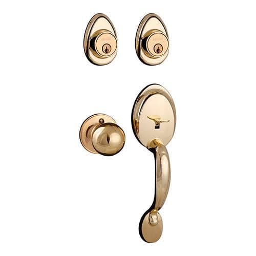 Cerradura Puerta Principal Dexter 6742 Dalton Latón Brillante