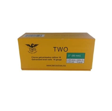 Caja Clavo 2 Pulgadas Neumatico Cal.18 Two