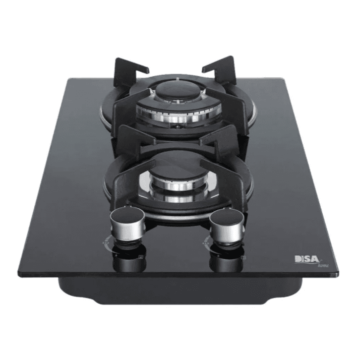 Parrilla Empotrable Disa 2 Quemadores 29 Cm Negra - PAEMC-2