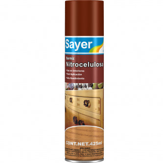 Aerosol Nitrocelulosa 425 ml Semi Mate Sayer Lack Nl-1030