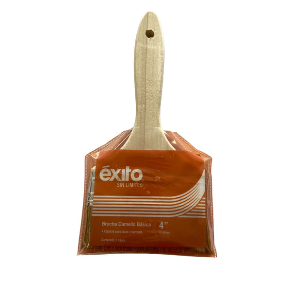 Brocha pelo de camello 4" EX00400 éxito