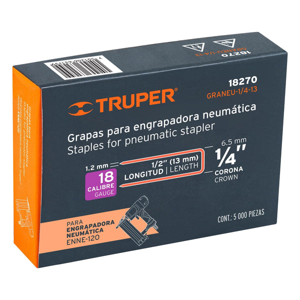 Caja Grapa 1-2 Cal.18 18270 Truper