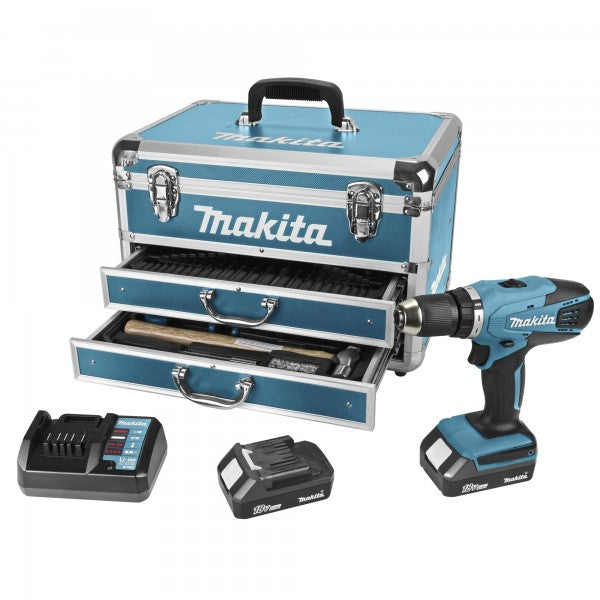 Combo Kit Taladro Atornillador Ph02X1 Makita Herramienta