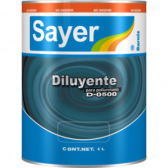 Galón Diluyete Poliuretano D-0500 Sayer Lack